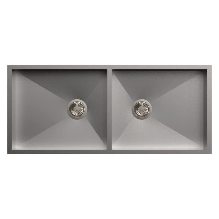 Quadro 1016 × 508 × 203 mm Double bowl kitchen sink